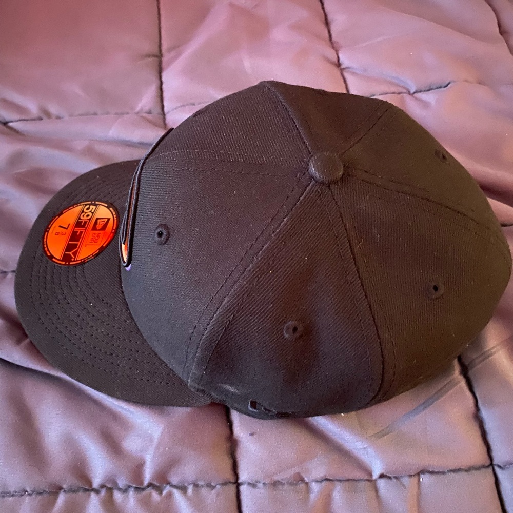 NewEra 59Fifty Arizona Diamondbacks 2001 World Series Patch Pink UV D Hat -Black